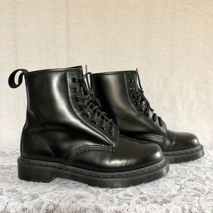 Combat Boots Dr. Martens Mono 1460 Black NWOT 8